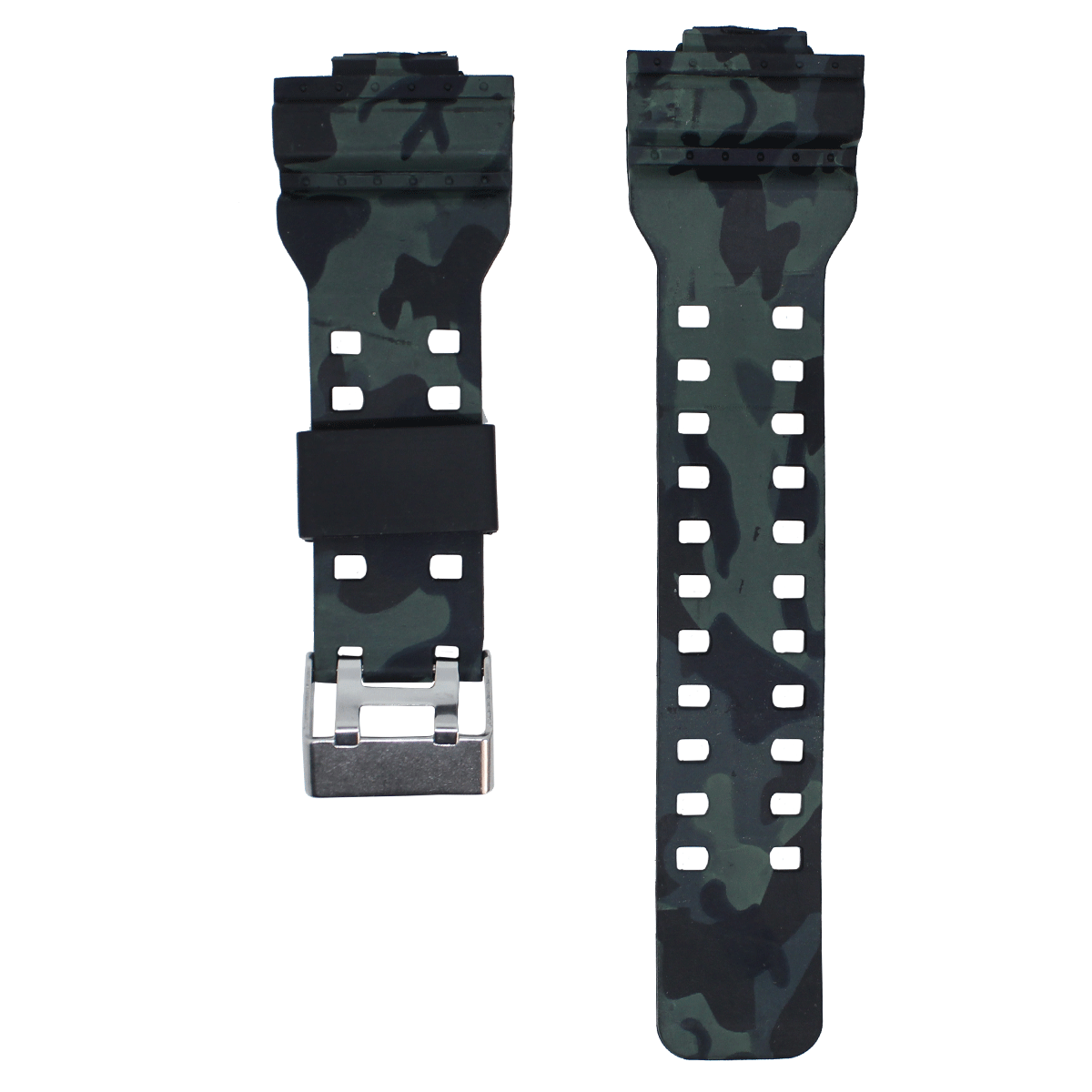 P1010SP.16.1M-PULSO PVC G-SHOCK NEGRO CAMUFLADO #16