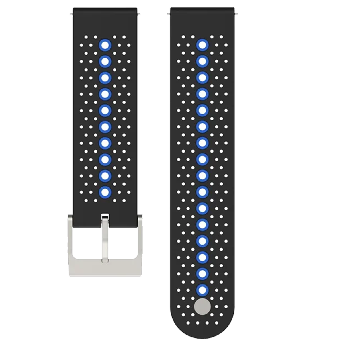 20DSK.20.0106-PULSO SILICONA PARA SMARTWATCH NEGRO CON ROJO #20