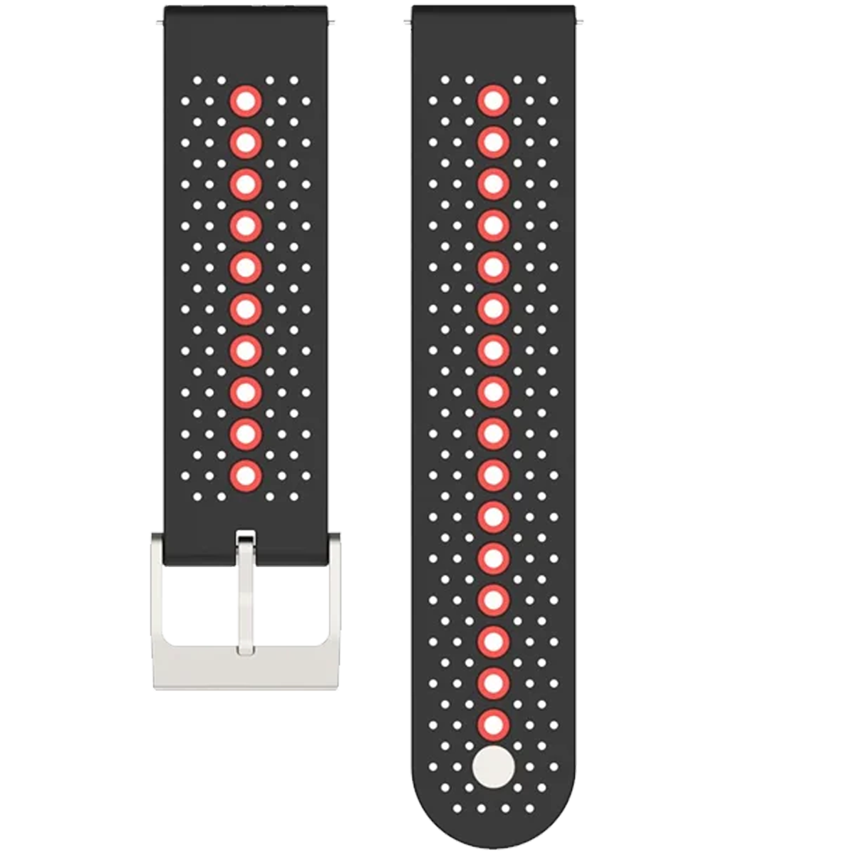 20DSK.20.0113-PULSO SILICONA PARA SMARTWATCH NEGRO CON AZUL REY#20