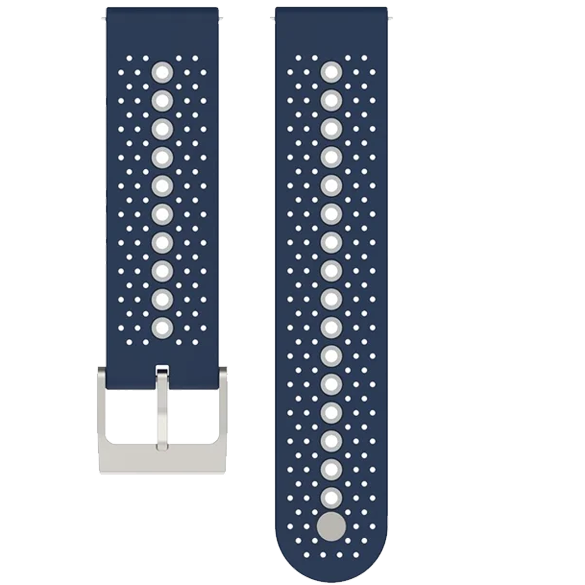 20DSK.20.1607-PULSO SILICONA PARA SMARTWATCH AZUL OSCURO CON GRIS #20