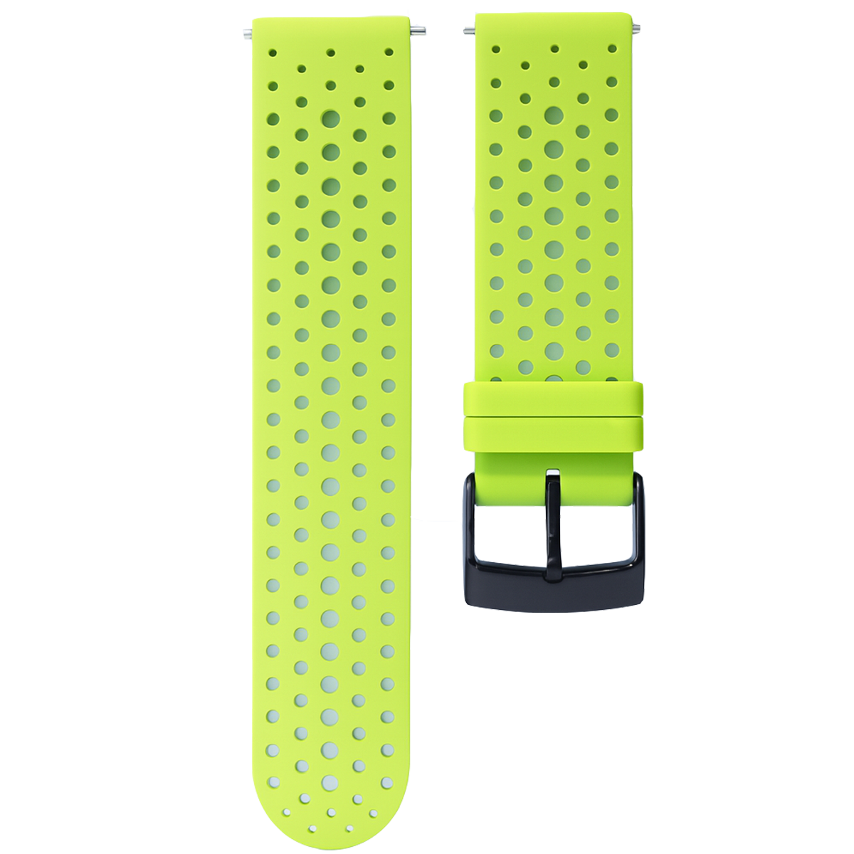 24TBK.24.21-PULSO SILICONA PARA SMARTWATCH  VERDE LIMON #24