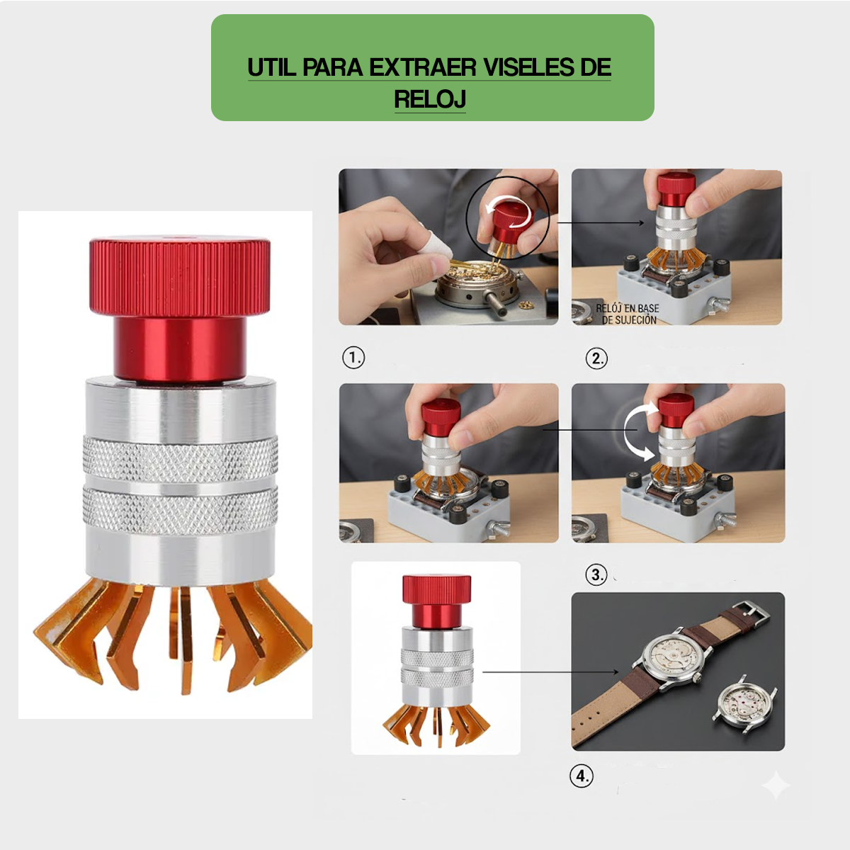 3400-UTIL PARA EXTRAER VISELES DE RELOJ