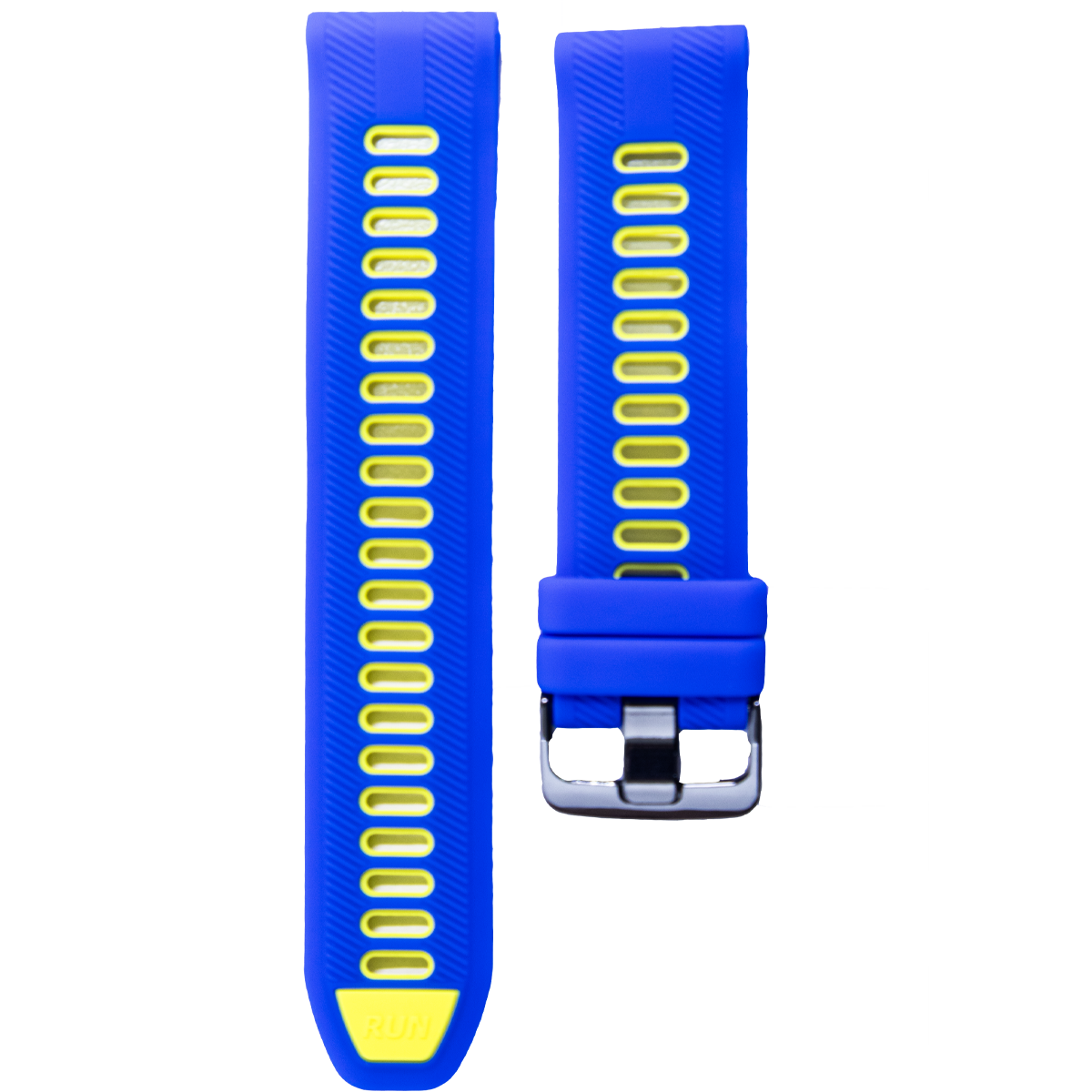 965SHBK.22.1310-PULSO SILICONA AZUL REYCON AMARILLO #22
