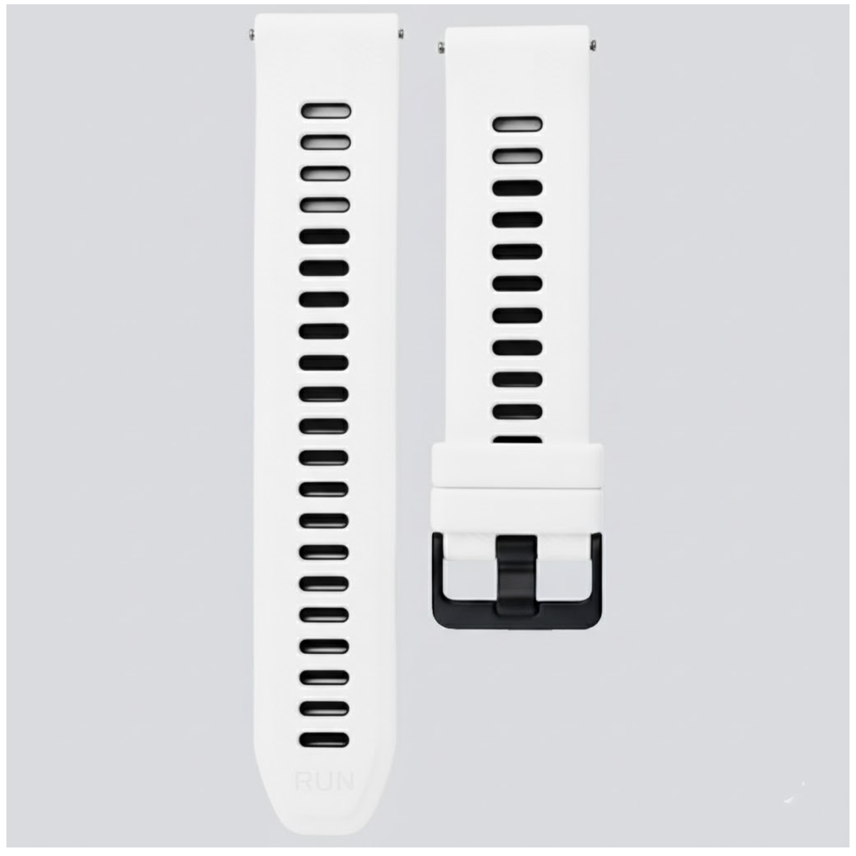 965SHBK.22.2201-PULSO SILICONA AZUL BLANCO CON NEGRO #22