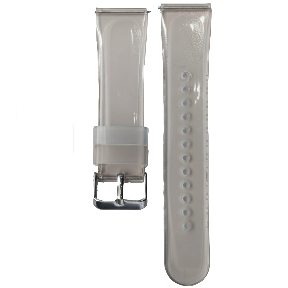 LIS3SP.22.1-PULSOS PU TRANSPARENTE NEGRO #22