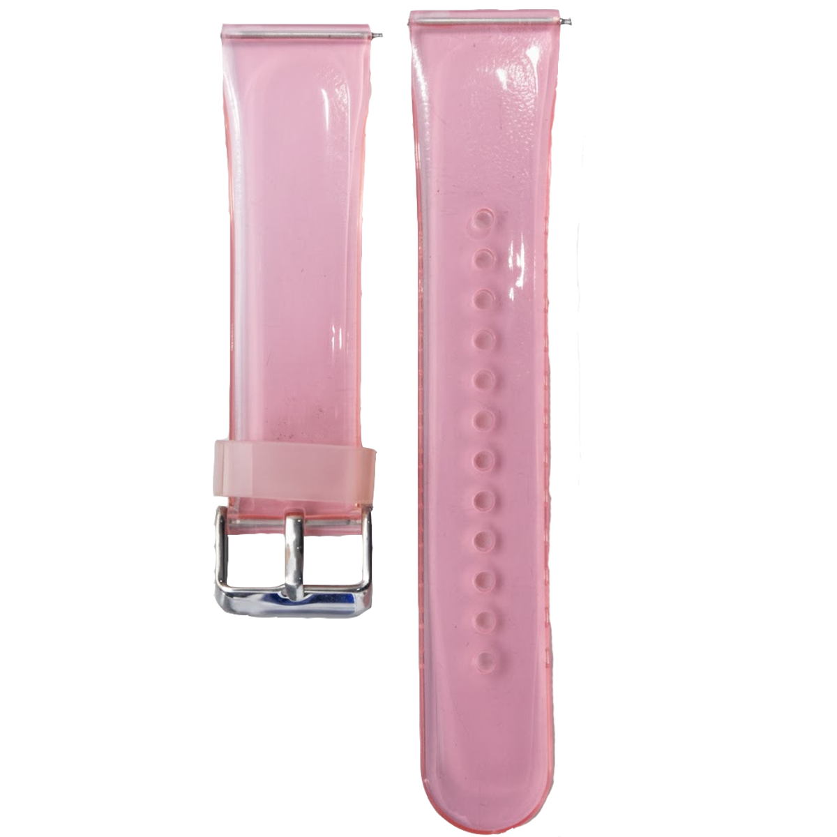 LIS3SP.22.14-PULSOS PU TRANSPARENTE ROSADO #22