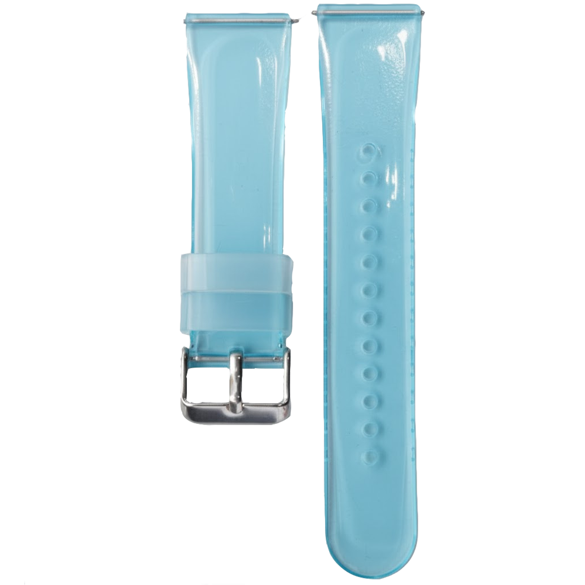 LIS3SP.22.9-PULSOS PU TRANSPARENTE AZUL TURQUESA #22