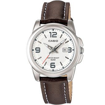 LTP-1314L-RELOJ CASIO P/C ACERO CALEND. 50M DAMA-7AVDF