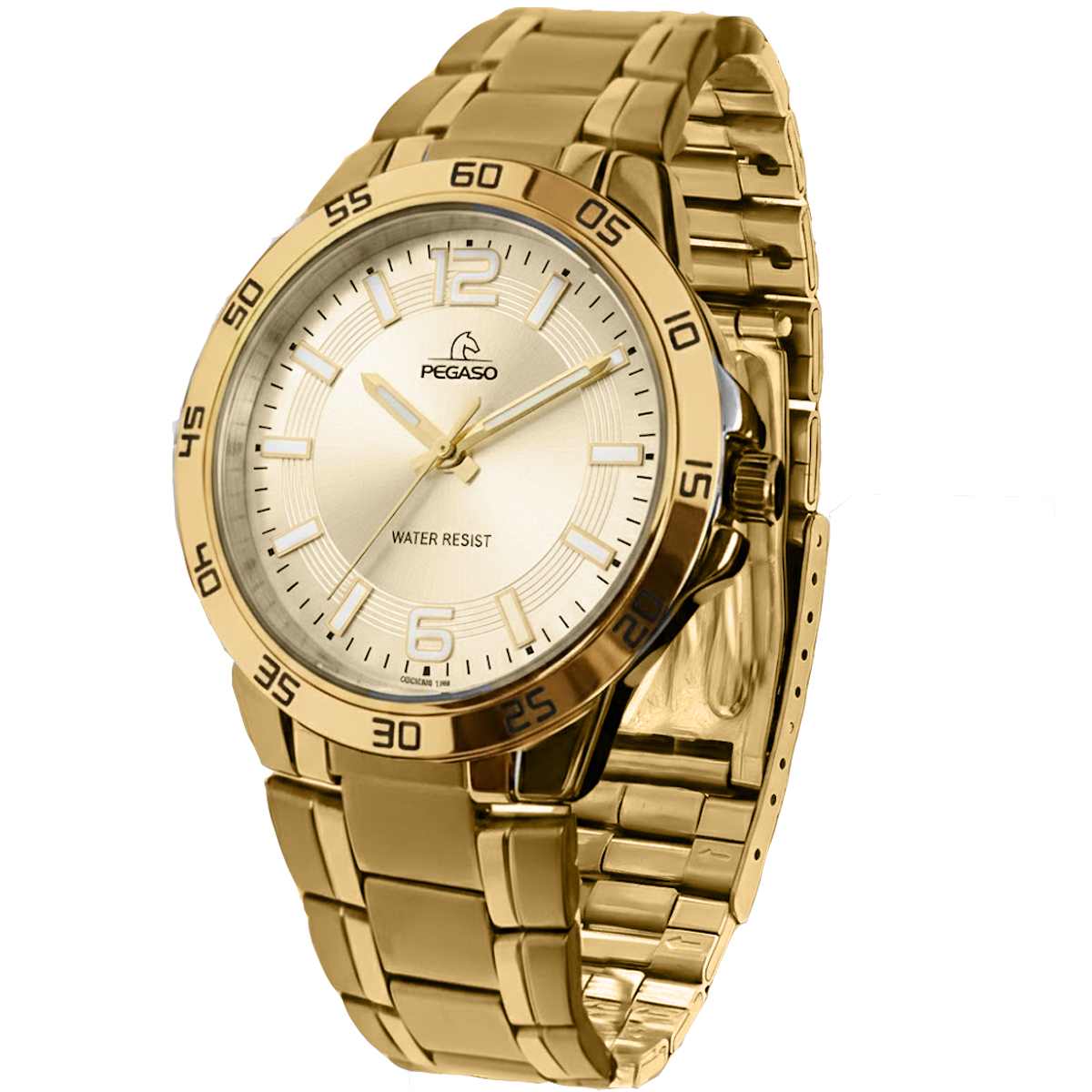 P6552G-RELOJ PEGASO P/M DORADO HOMBRE-1818G01A