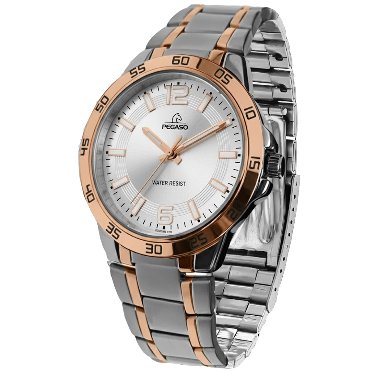 P6552SRG-RELOJ PEGASO P/M BICOLOR HOMBRE-0707RG01A