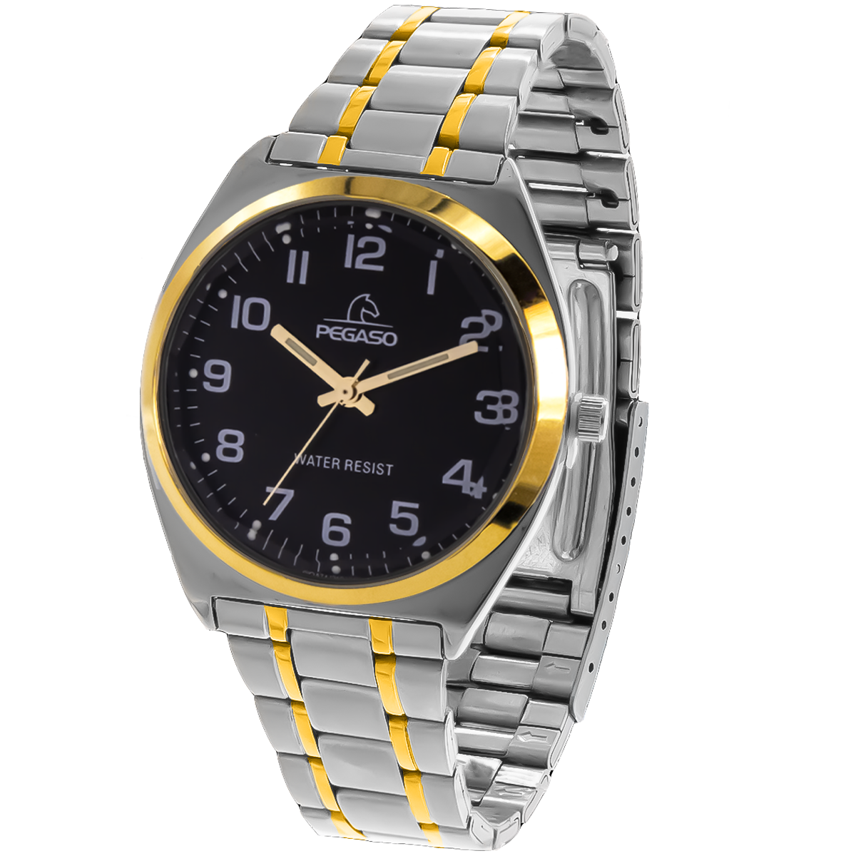 P6673SG-RELOJ PEGASO P/M METAL BICOLOR HOMBRE-070104A
