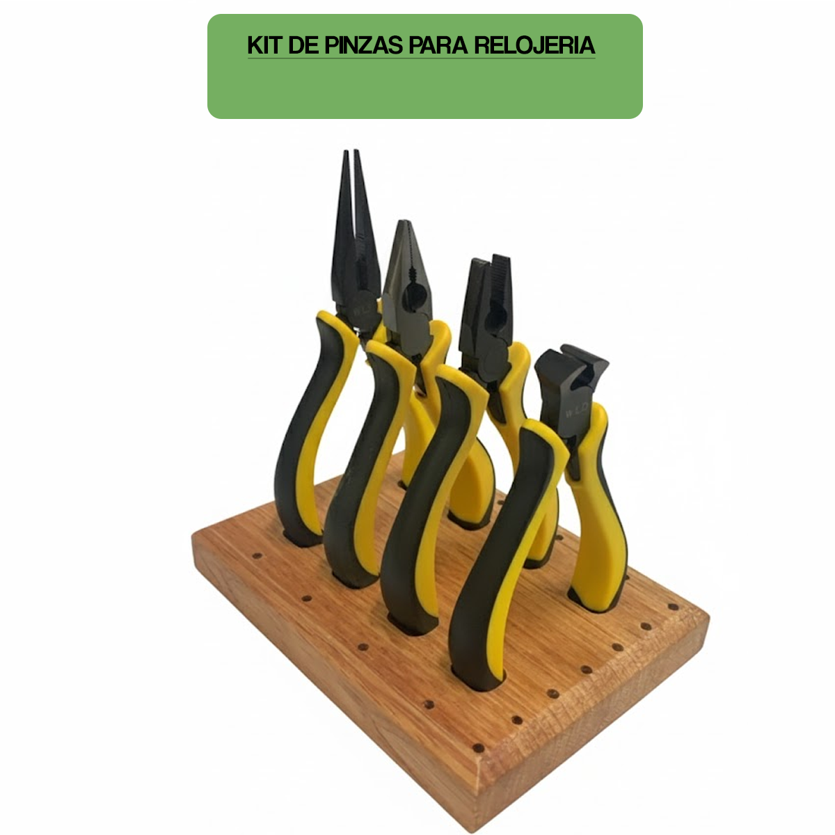 SP-M4P-KIT DE PINZAS PARA RELOJERIA