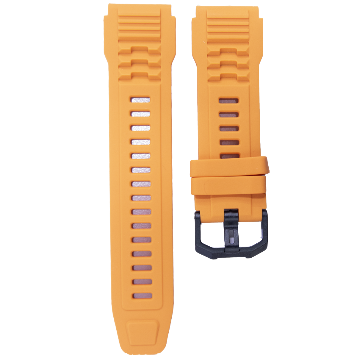 TRUA1BK.22.19-PULSO SILICONA  NARANJA #22