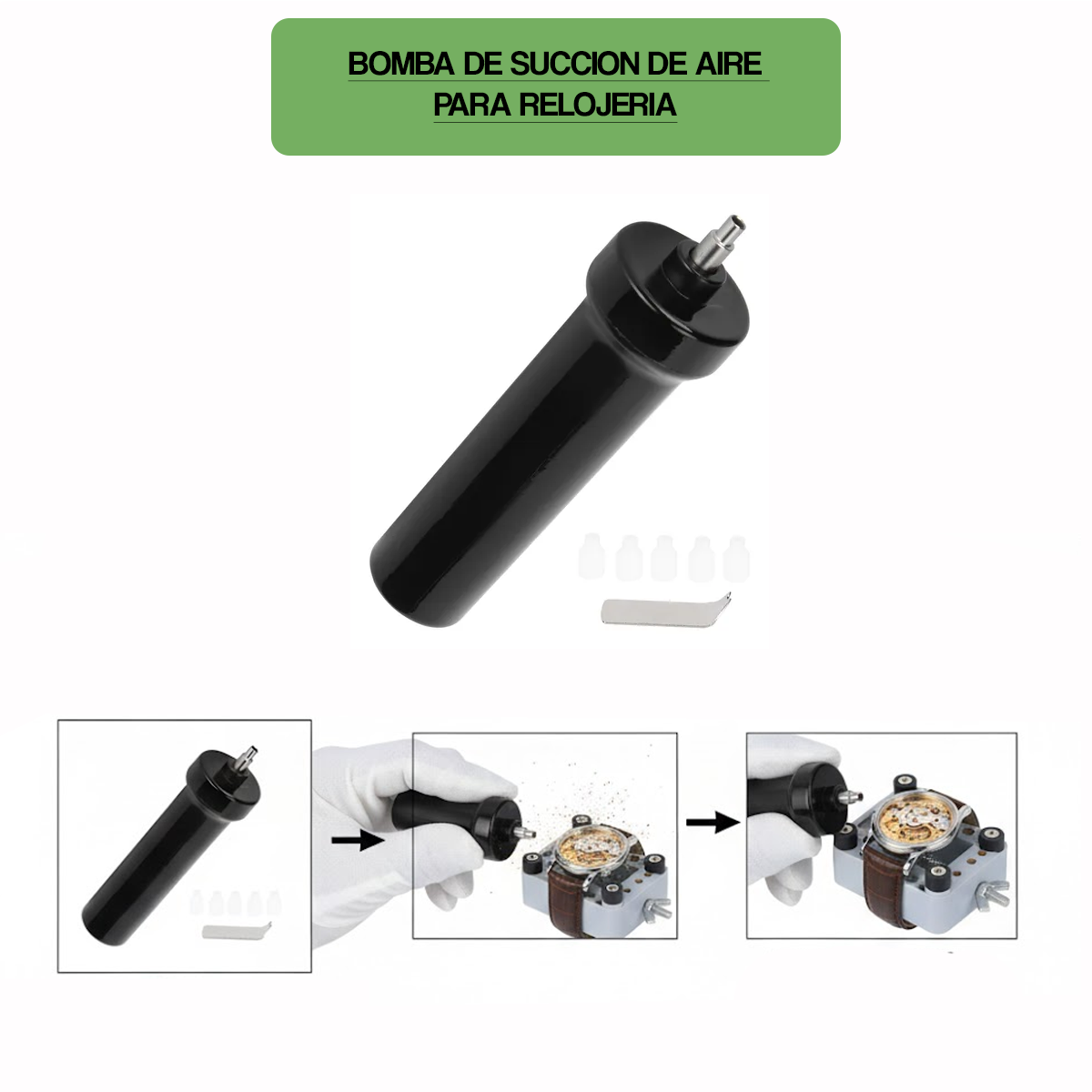 VD-208-BOMBA DE SUCCION DE AIRE PARA RELOJERIA