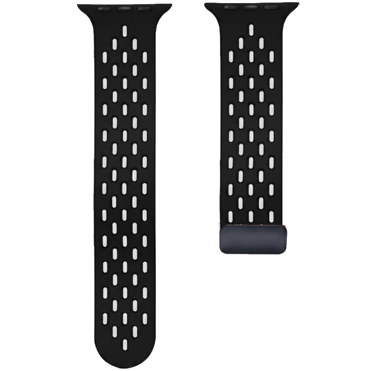 VN102MBK.35.1-PULSO PEGASO SILICONA SMARTWATCH CAJA 42 AL 49 NEGRO #35