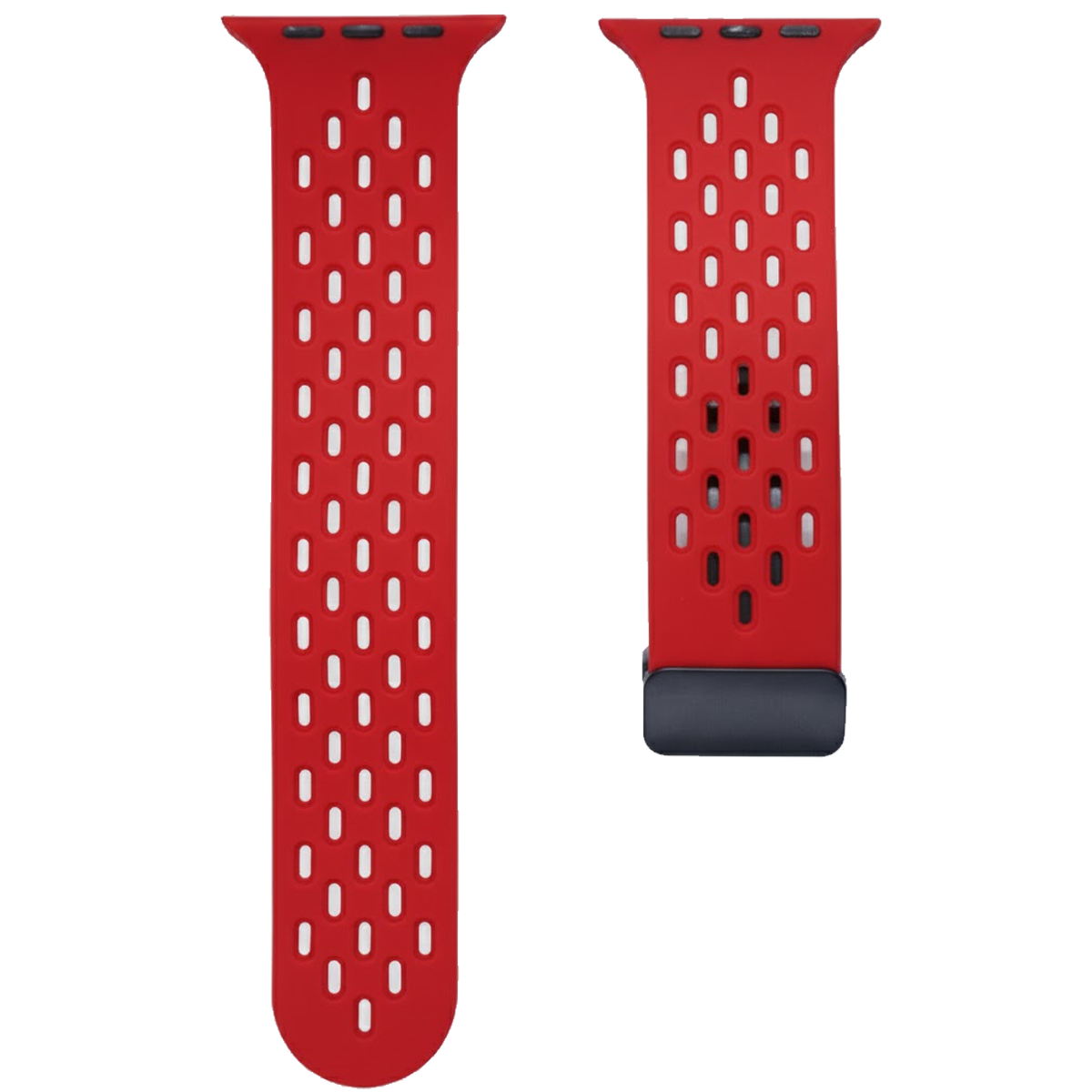 VN102MBK.35.6-PULSO PEGASO SILICONA SMARTWATCH CAJA 42 AL 49 ROJO #35