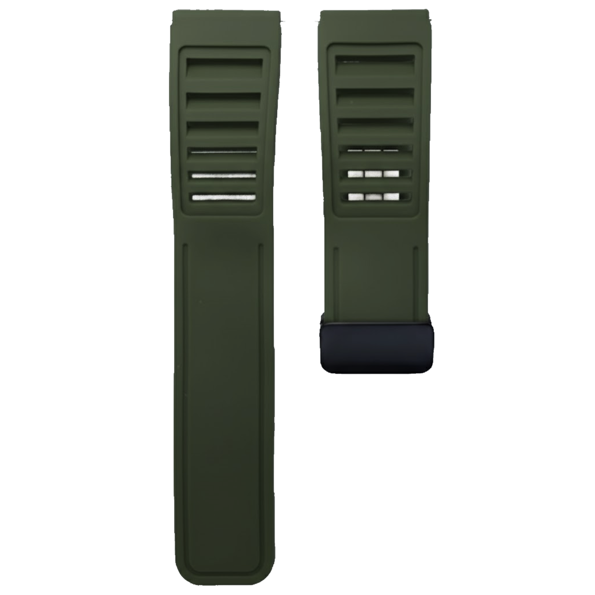 VN106MBK.22.11-PULSO PEGASO SILICONA PARA SMARTWATCH  VERDE MILITAR#22