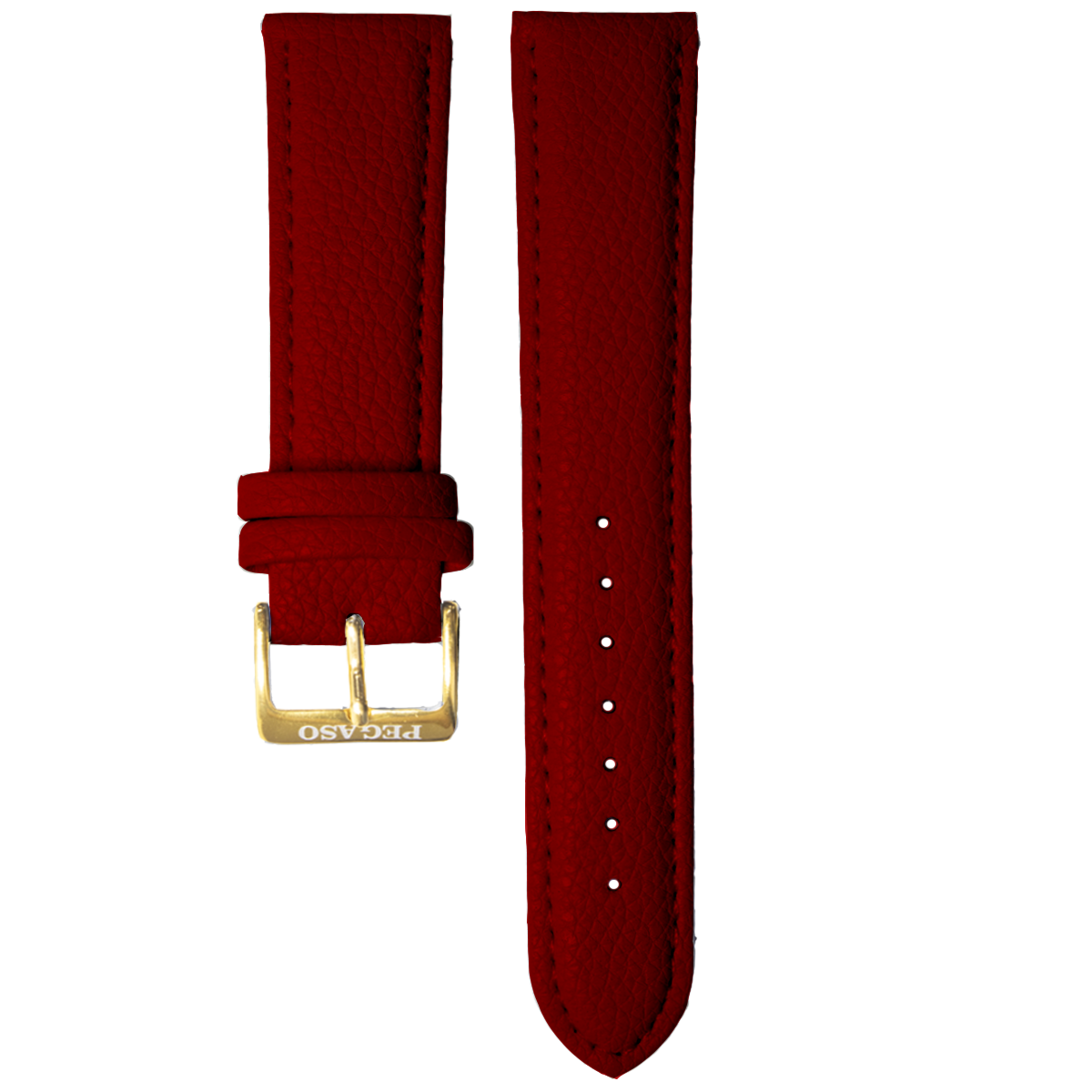 P138BG.12.6-PULSO CUERO PEGASO AB. ROJO #12