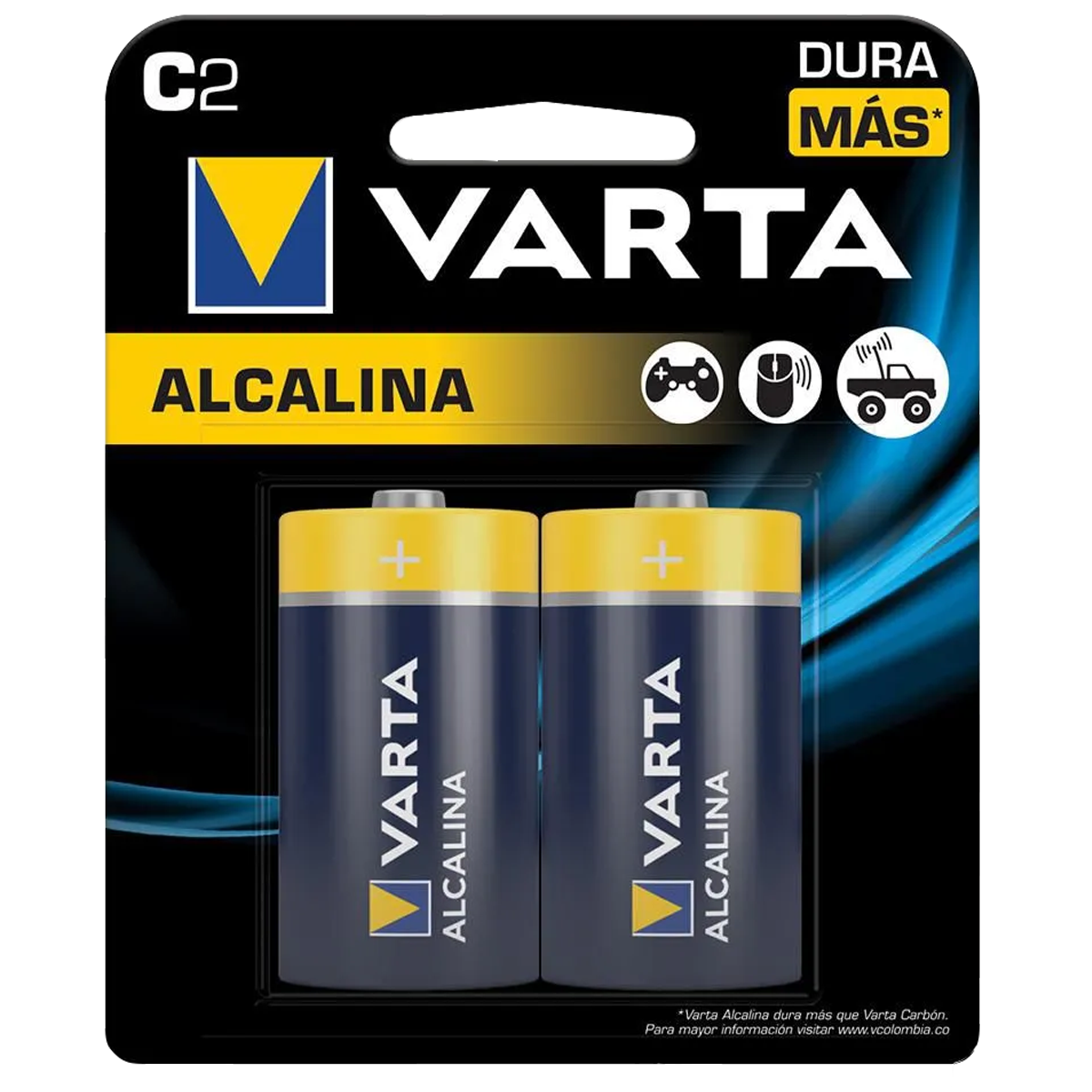 VT4914-2B-BATERIA VARTA C ALCALINA BLSISTER X 2