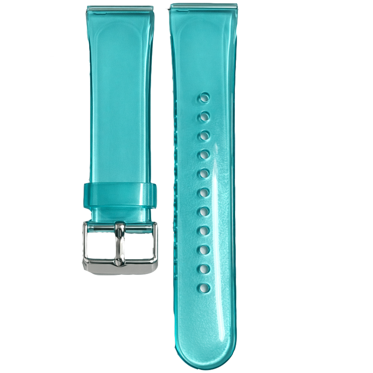 LIS3SP.22.9V-PULSOS PU TRANSPARENTE VERDE AZUL #22