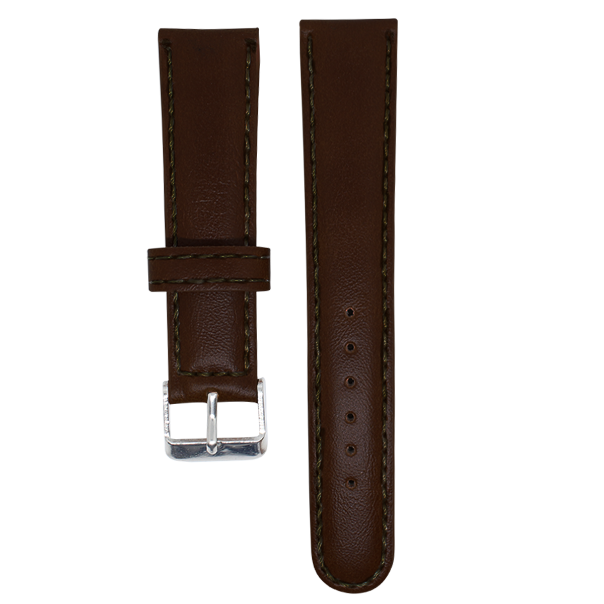 P024S.20.202-PULSO PEGASO CUERO MARRON P/P ANCHO #20