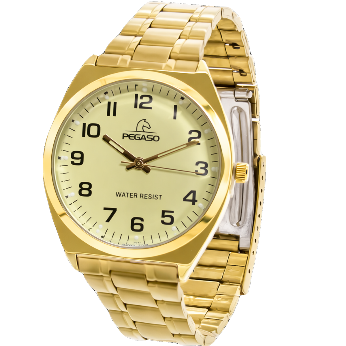 P6673G-RELOJ PEGASO P/M METAL DORADO HOMBRE-181804A