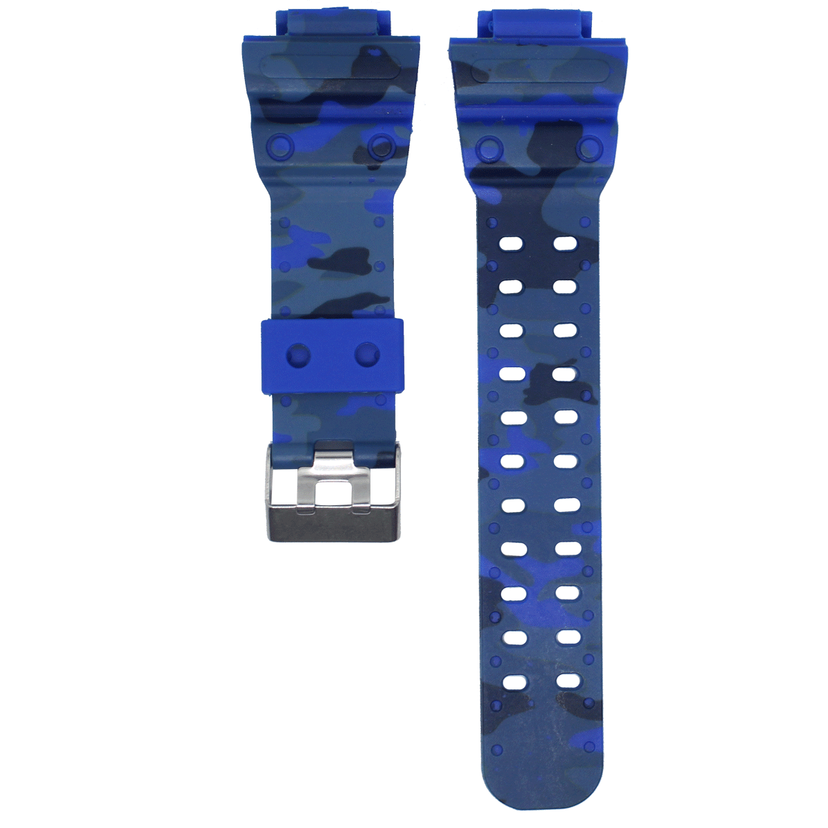 1056SP.24.13M-PULSO PU PARA G-SHOCK CAMUFLADO AZUL