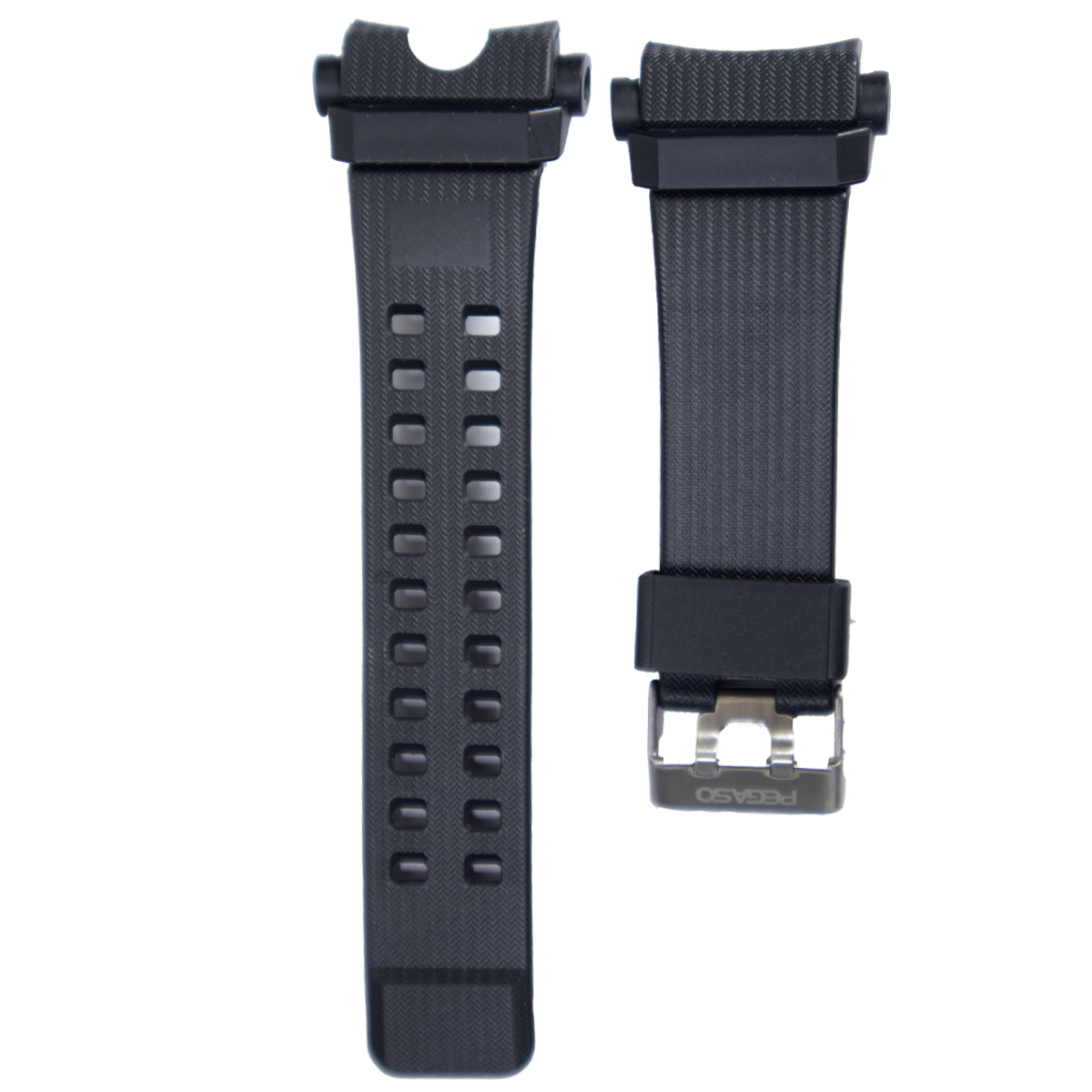 2110SP.34.1-PULSOS PU NEGRO HEBILLA MATAL