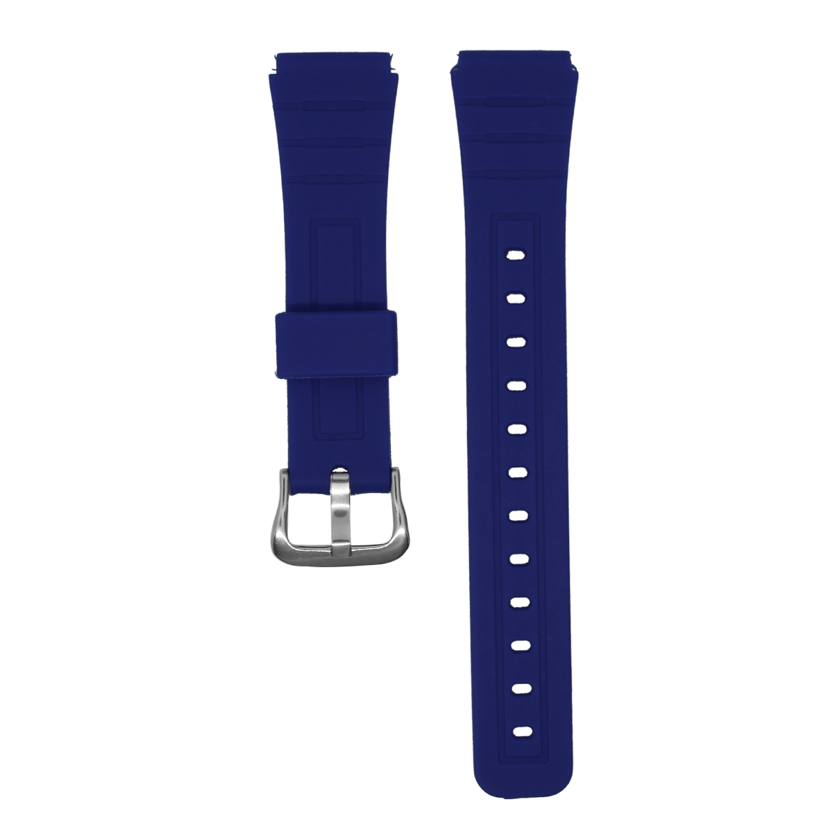 283SP.18.16-PULSO PU F-91 HEBILLA ACERO AZ/OSCURO#18