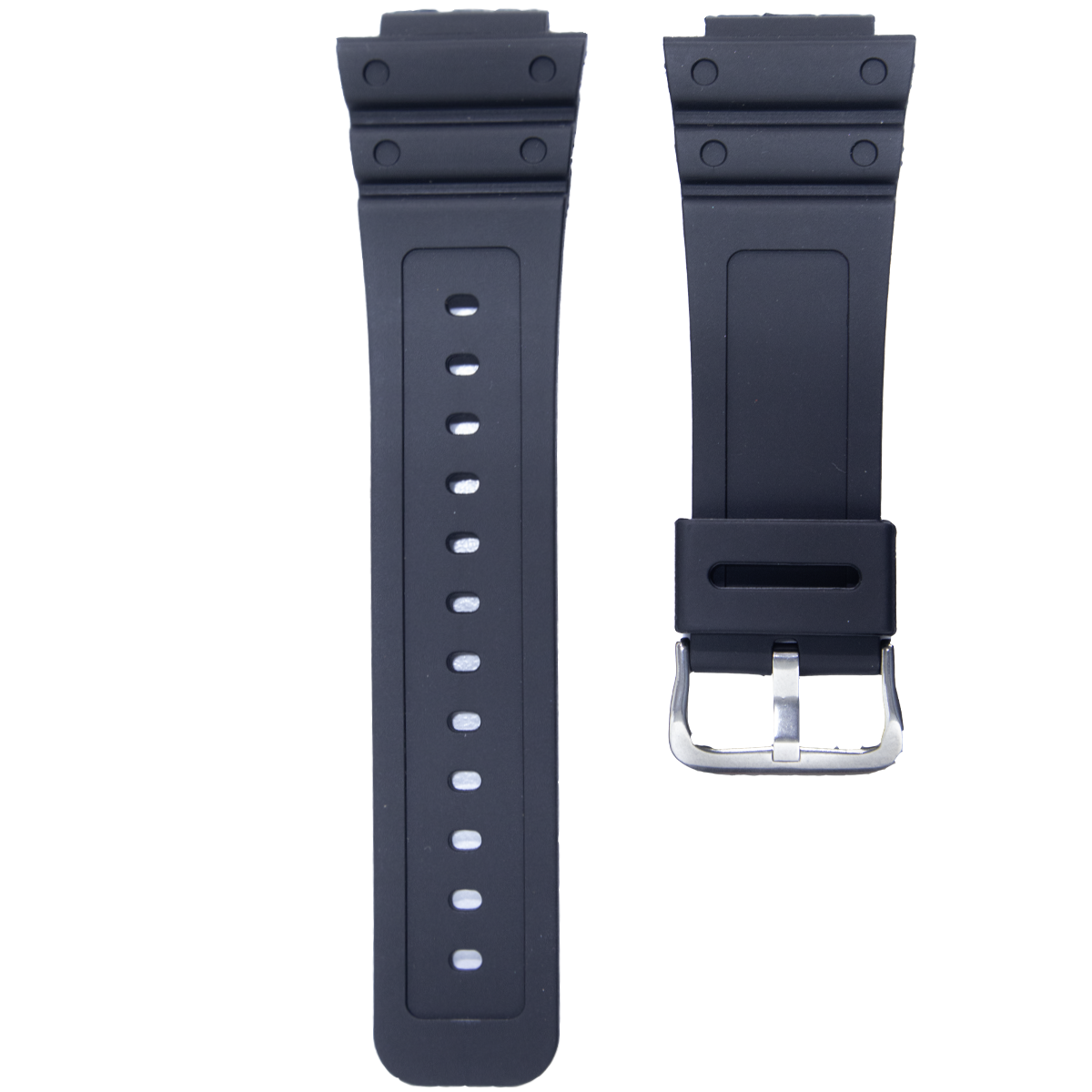 5844SP.1-PULSO PU NEGRO HEBILLA METAL