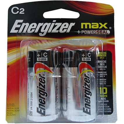 E93BP-2-BATERIA ENERGIZER TIPO C ALKALINA BL X 2