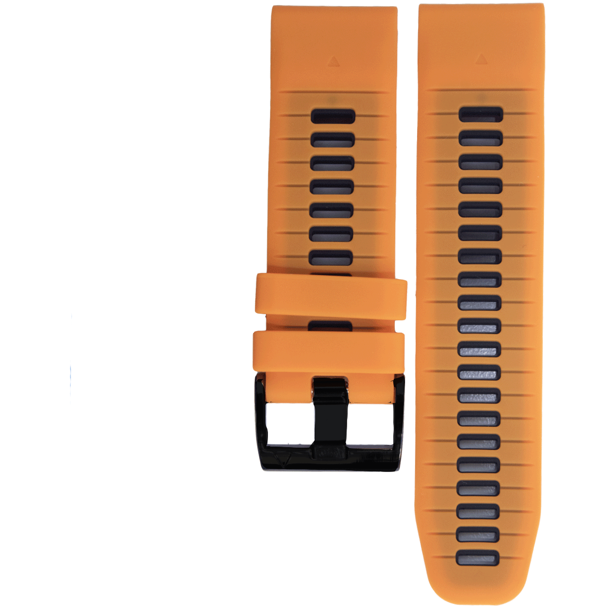 F7-19BK.22.1901-PULSO SILICONA GM. NARANJA CON NEGRO # 22