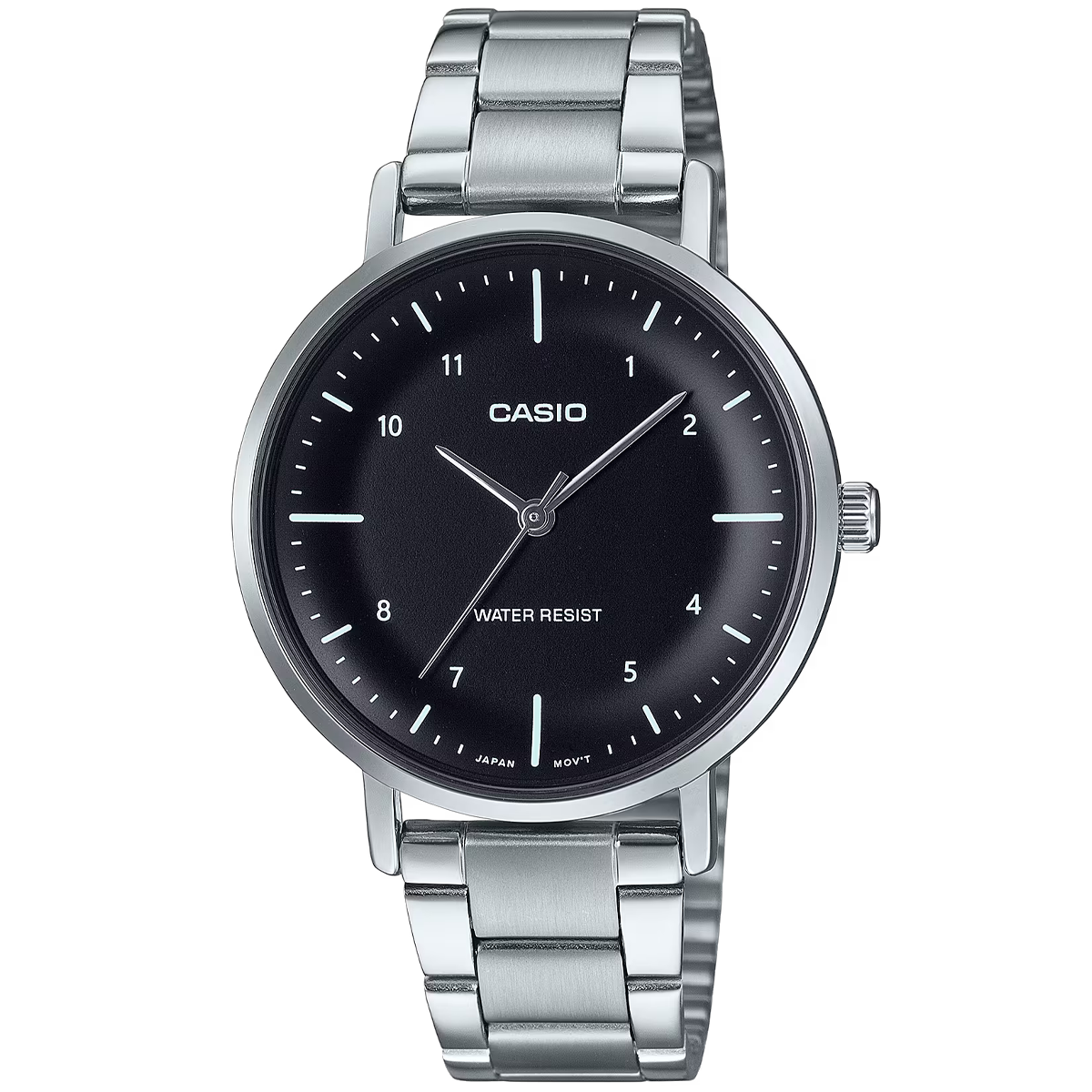 LTP-VT03D-RELOJ CASIO P/M ACERO-1BDF