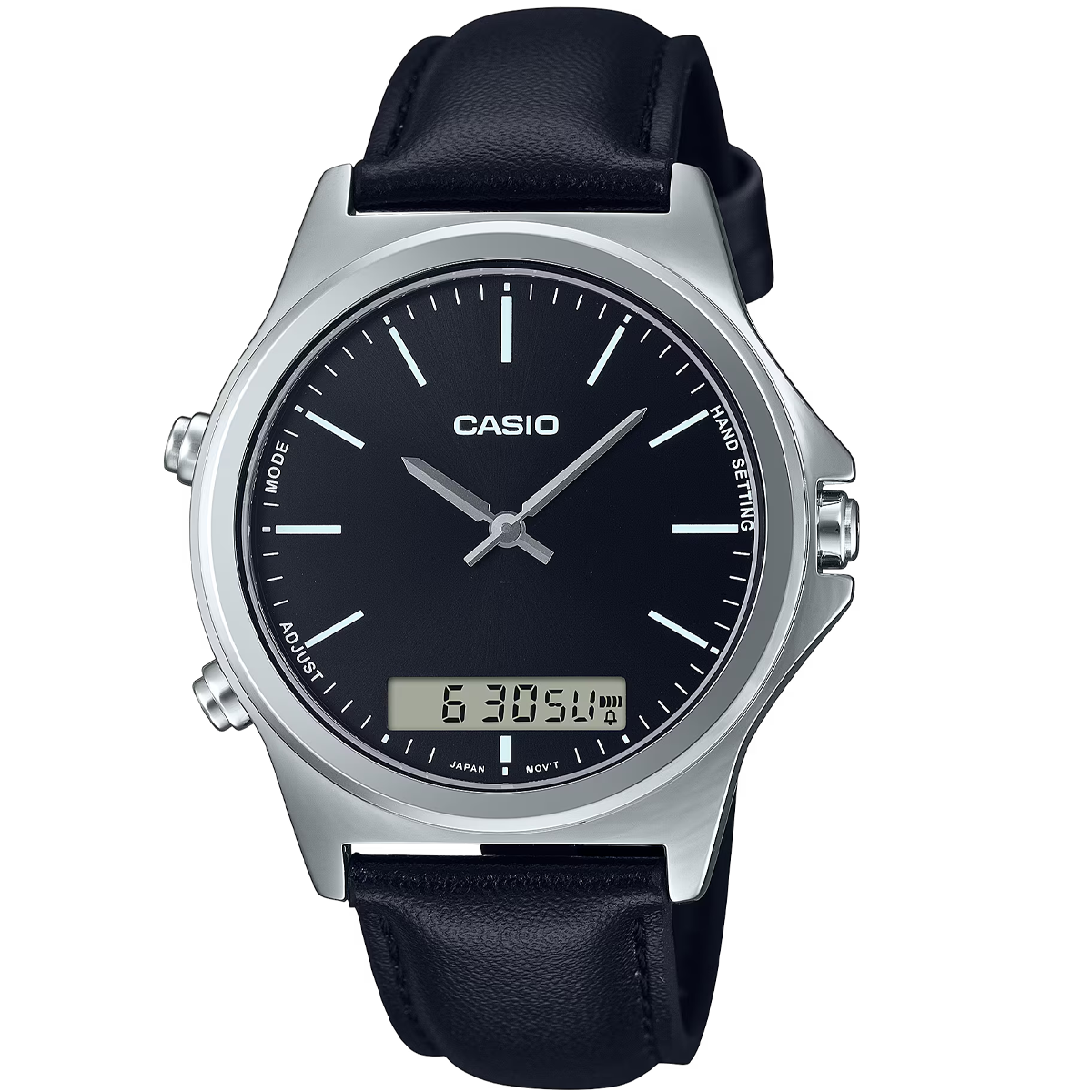 MTP-VC01L-RELOJ CASIO DOBLE HORA P/ CUERO-1EUDF