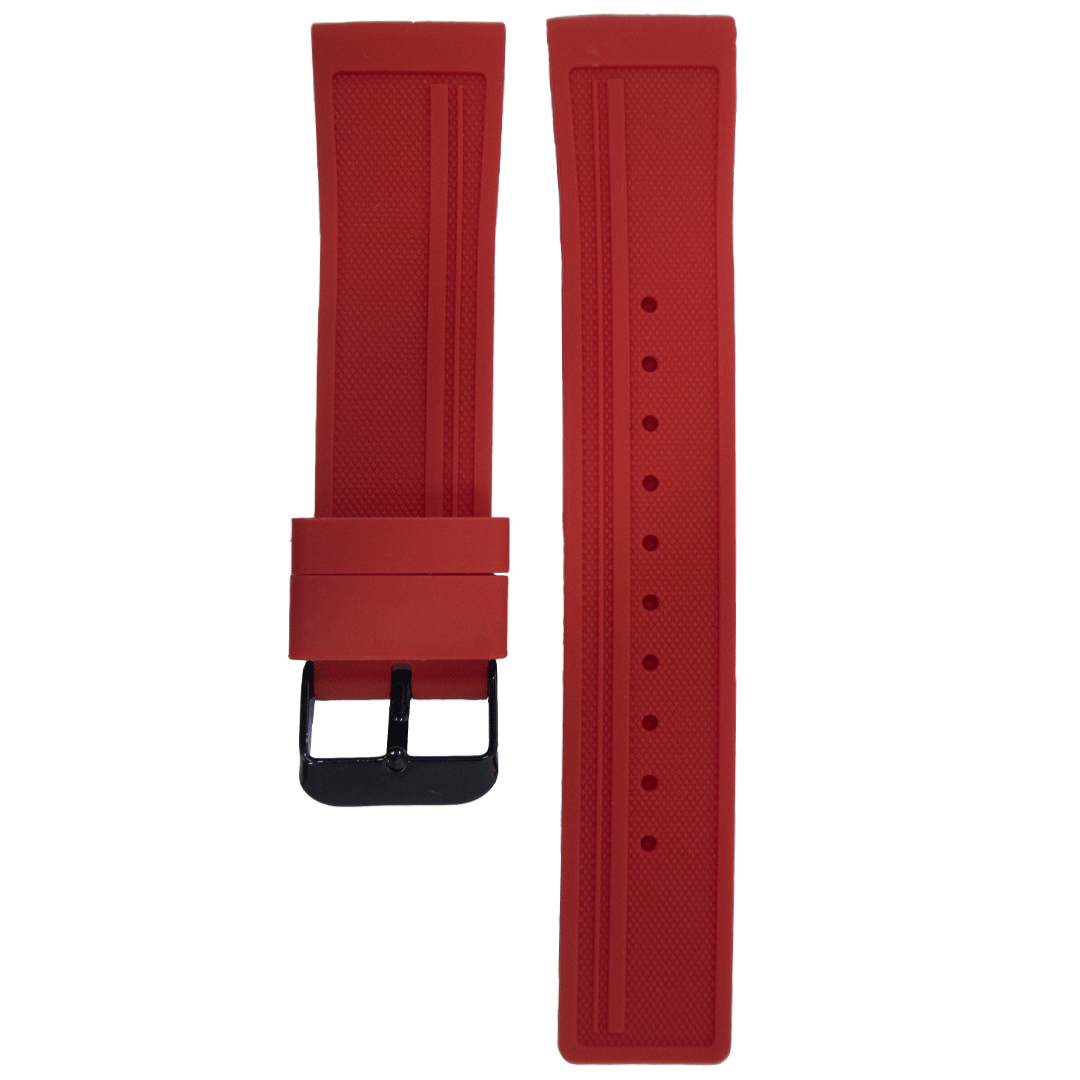 T09BK.22.6-PULSO SILICONA  ROJO #22