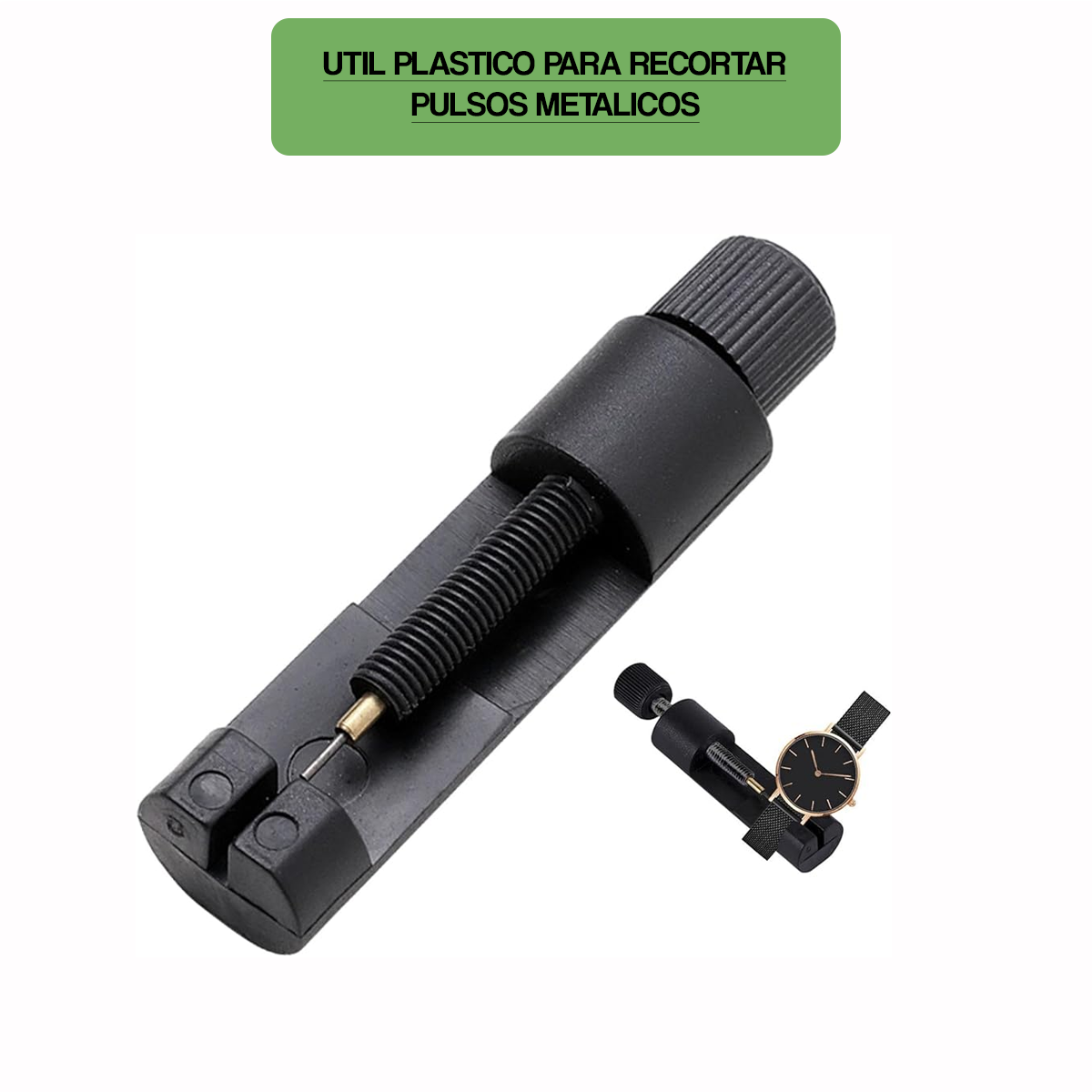 1101P-UTIL PLASTICO PARA RECORTAR PULSOS METALICOS