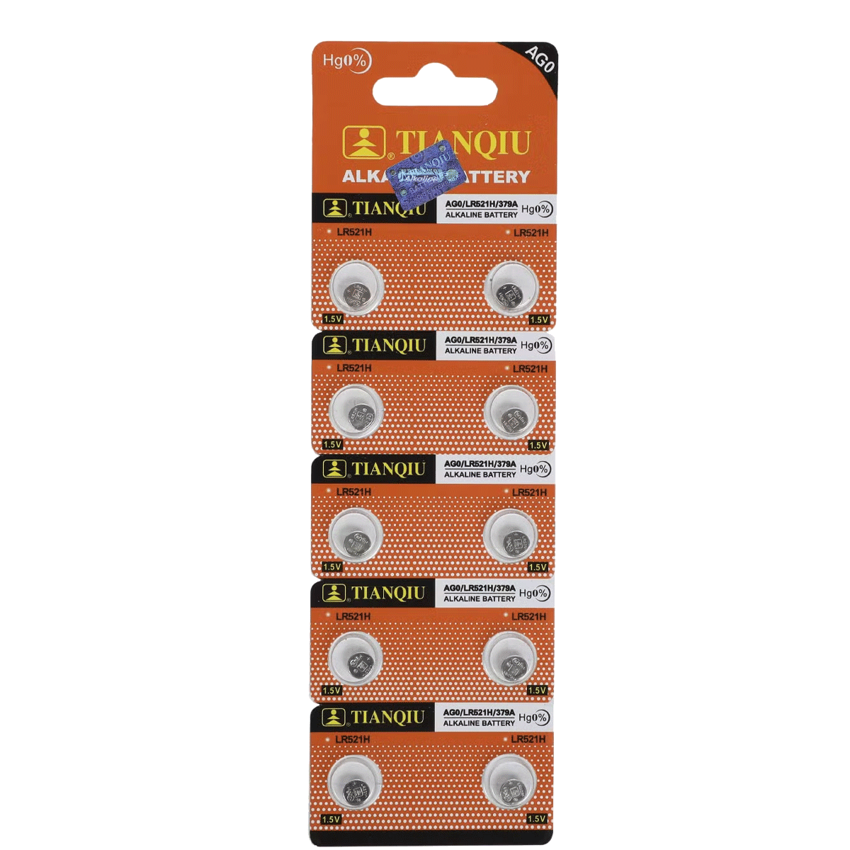 AG0-BATERIA TIANQIU 379 ALCALINA BLX10