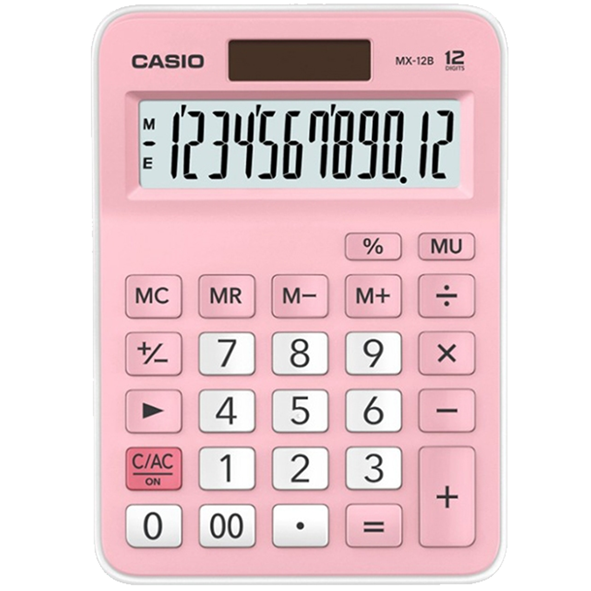 MX-12B-CALCULADORA CASIO 12 DIGITOS DE ESCRIT.-PK