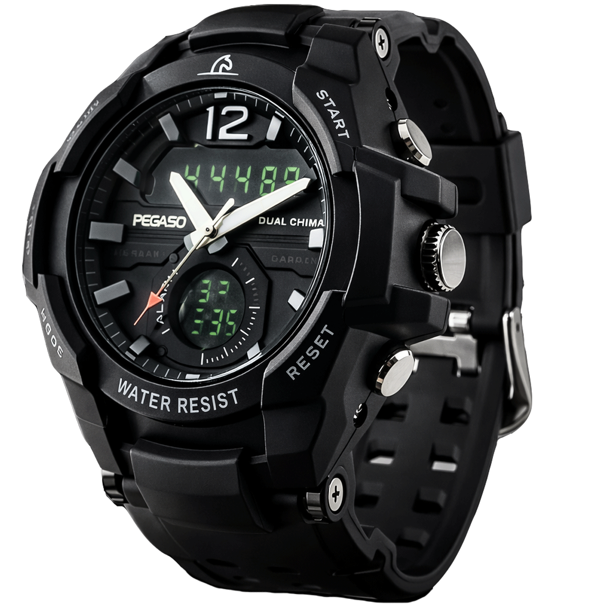 P1805A-RELOJ PEGASO ANA-DIG ILLUMINATOR HOMBRE-01010106