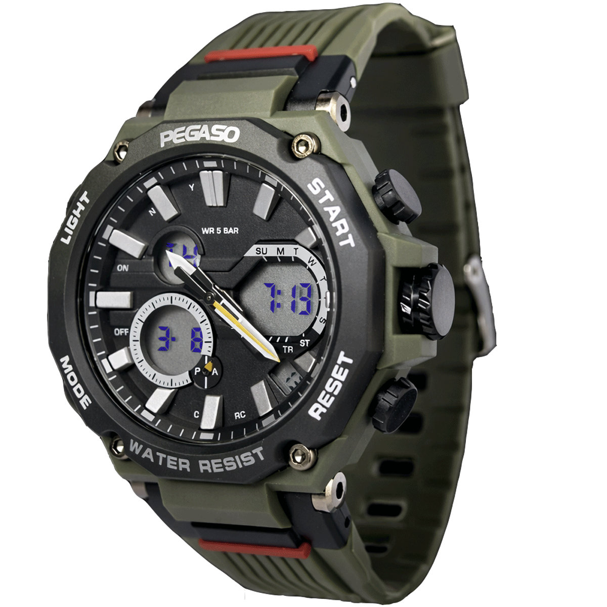 P2208A-RELOJ PEGASO ANA-DIG ILLUMINATOR-1101