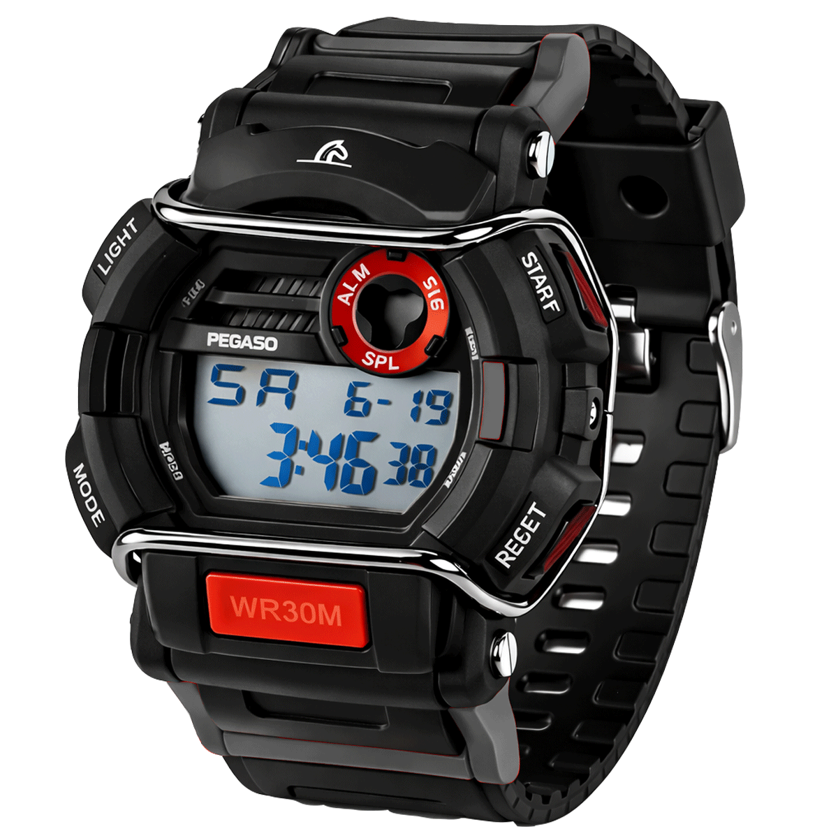 P6002-RELOJ PEGASO DIGITAL ILLUMINATOR PROTECT-0106