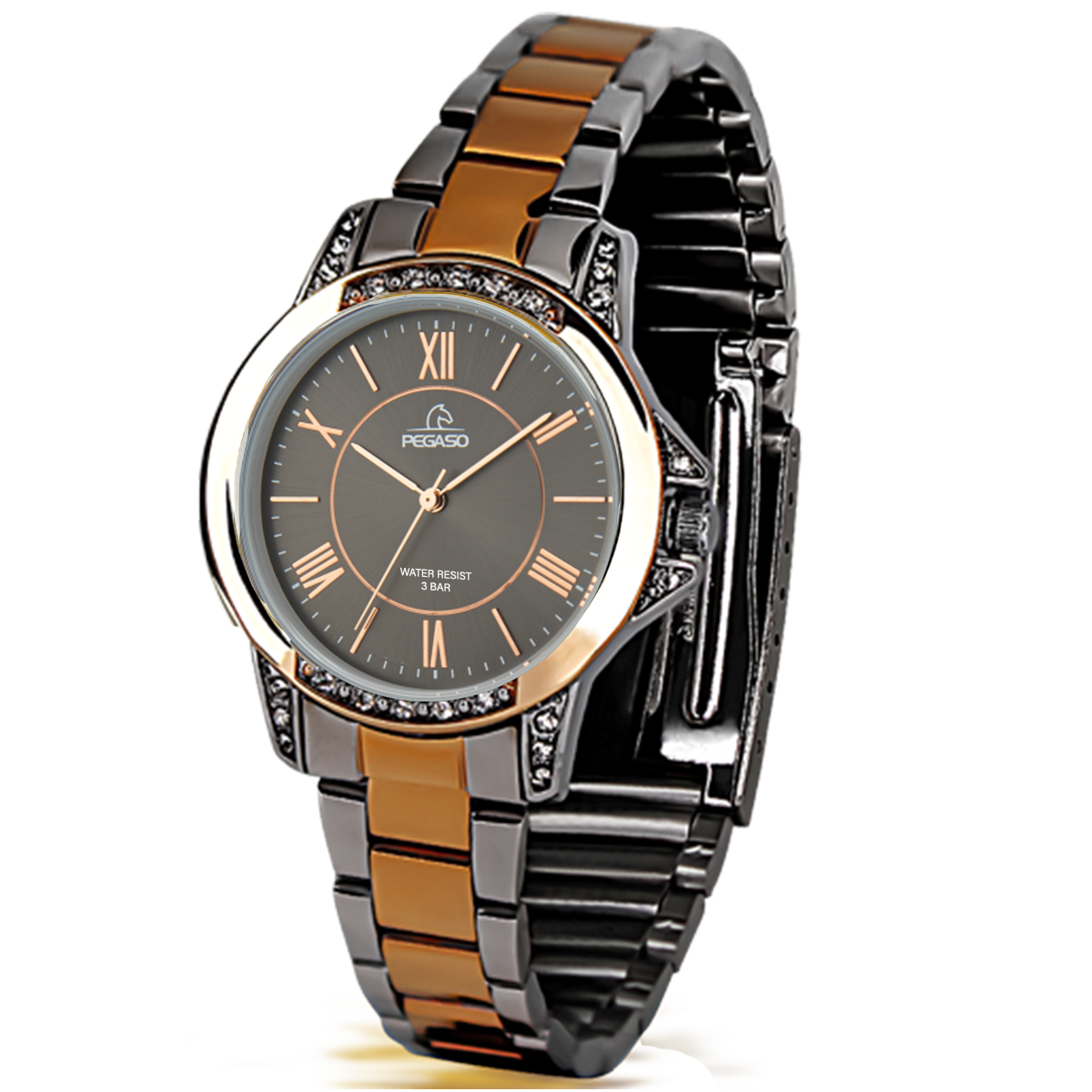 P6481SG-RELOJ PEGASO FASHION BICOLOR-070103A