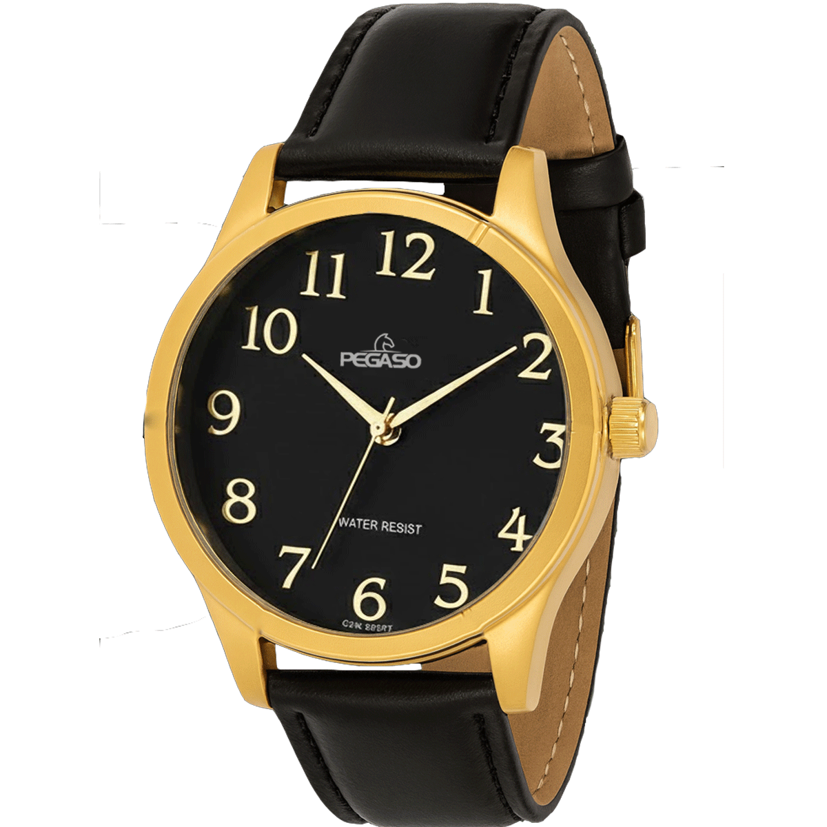 P6495G-RELOJ PEGASO P/C HOMBRE CAJA DORADA-L010104A