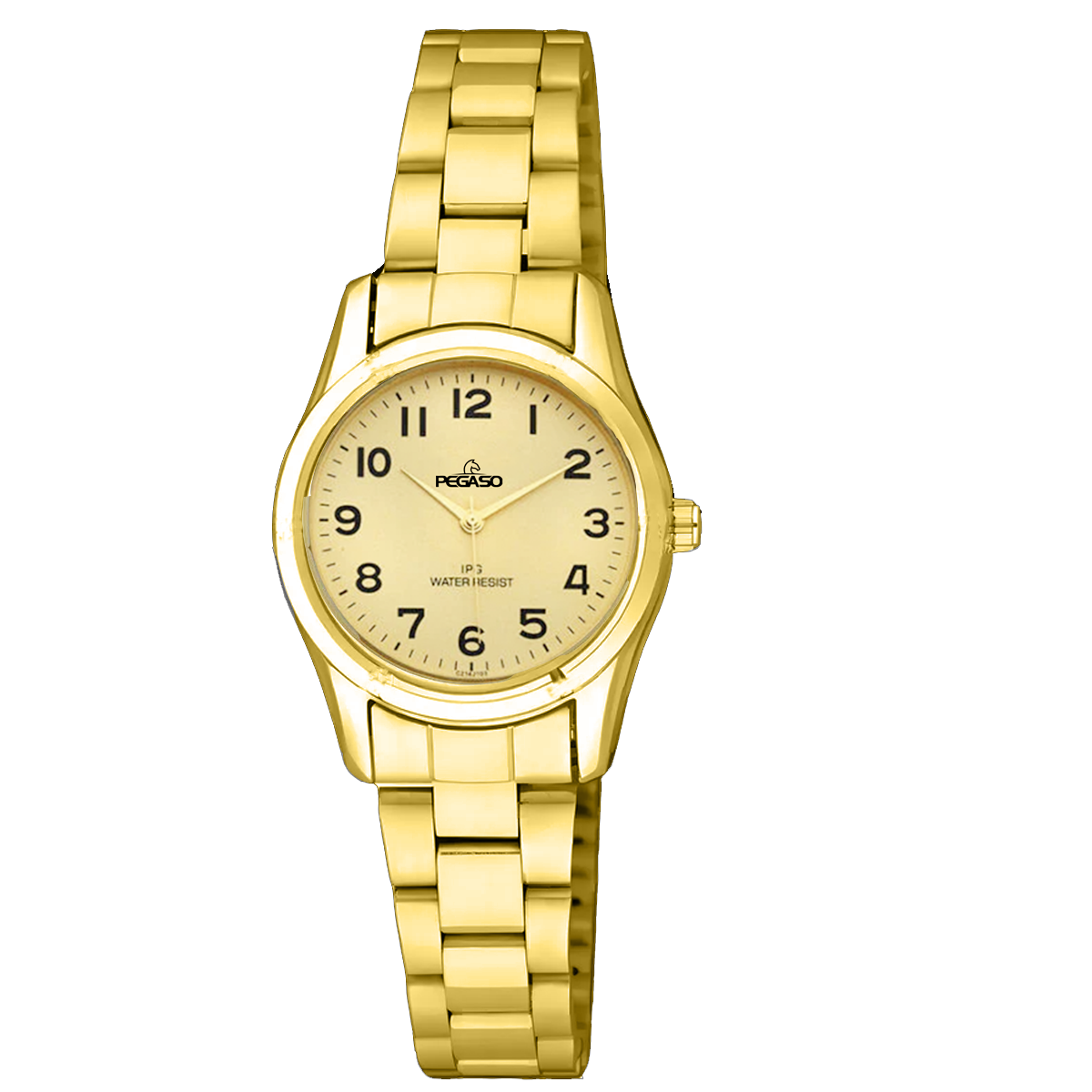 P6496G-RELOJ PEGASO P/M DORADO DAMA-181804A