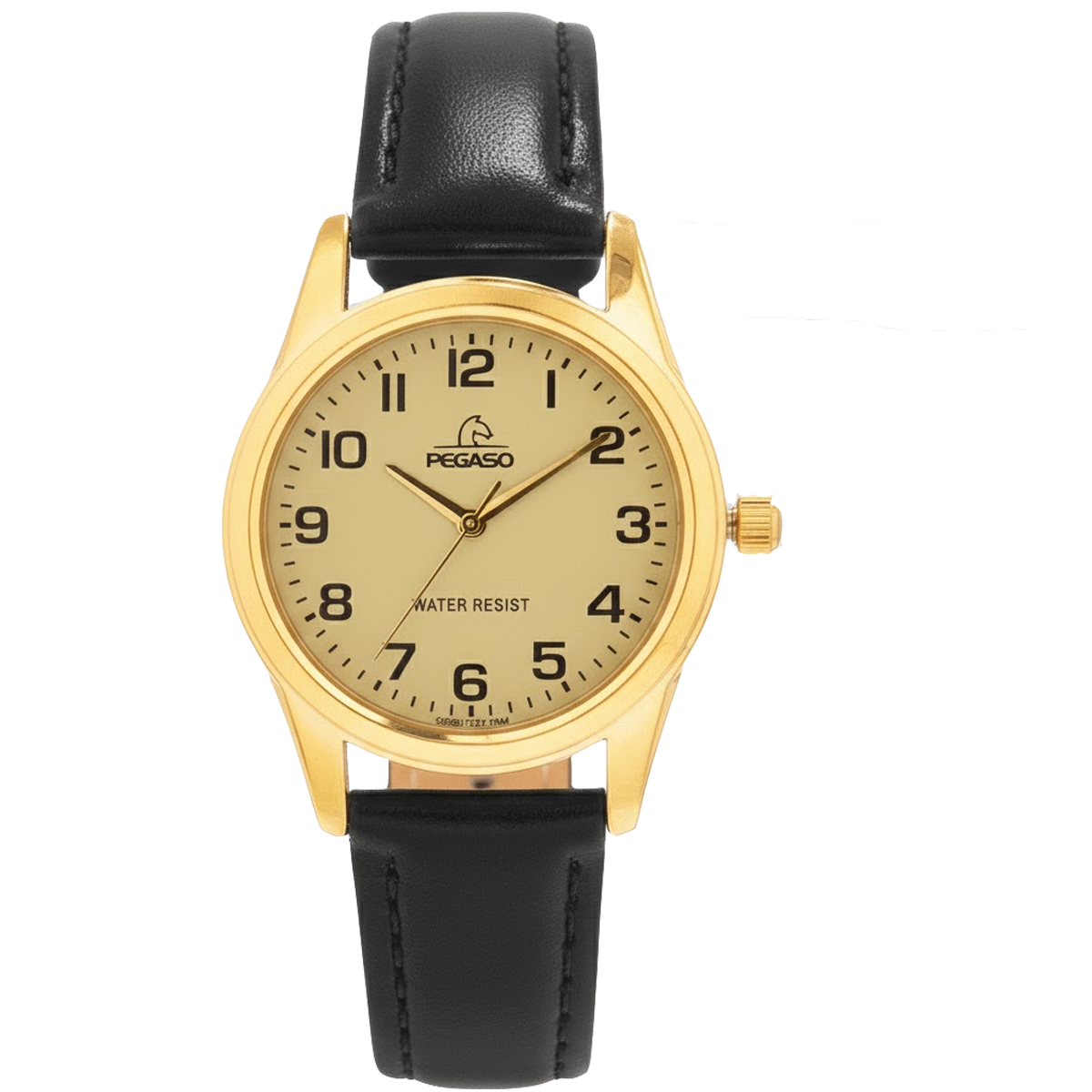 P6522G-RELOJ PEGASO CUERO DAMA CAJA DORADA-L011804A