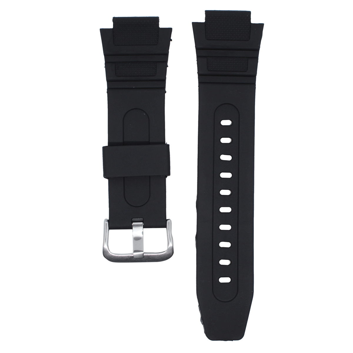 7012S.18.1-PULSO PEGASO PU NEGRO HEBILLA METAL #18