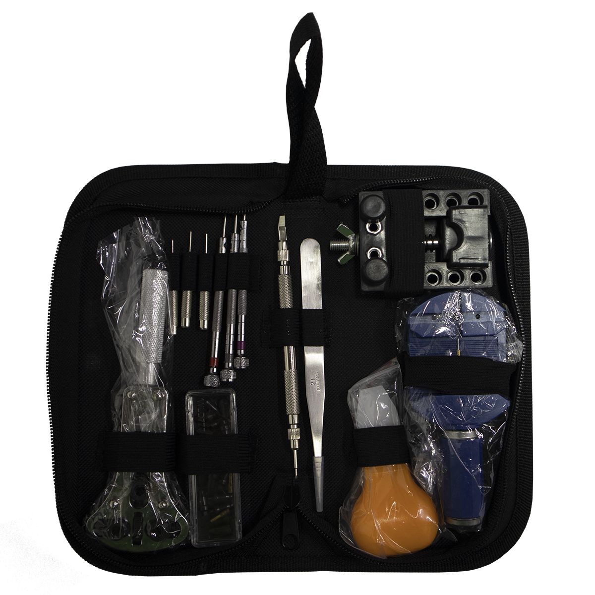 A444-1-KIT DE RELOJERO ESTUCHE LONA POR UNA UNIDAD