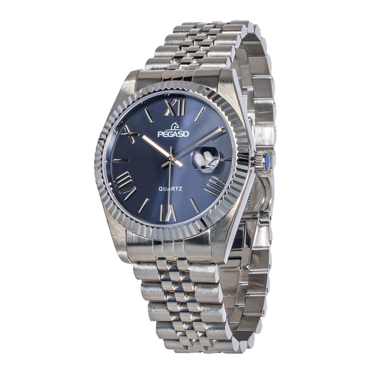 CT6203G-RELOJ PEGASO ACERO SOLIDO CALENDARIO HOMBRE-M07M071602B