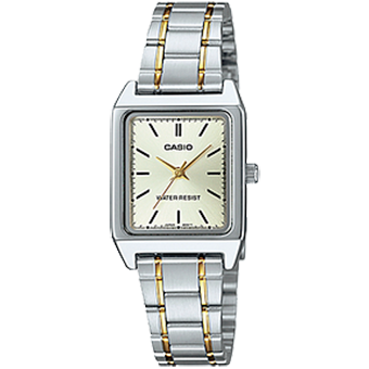 LTP-V007SG-RELOJ CASIO P/M DAMA BICOLOR-9EUD