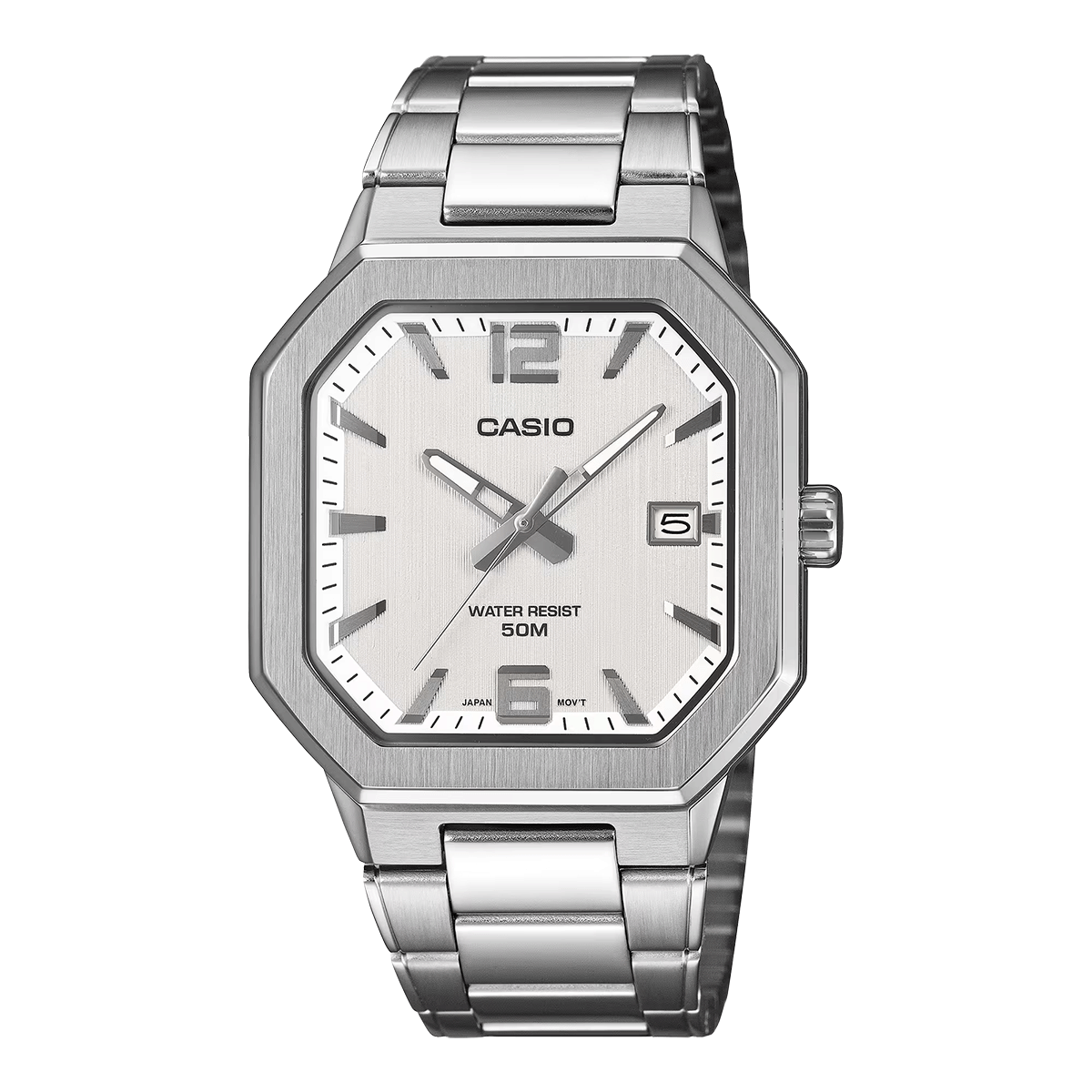 MTP-B195D-RELOJ CASIO ACERO CALENDARIO HOMBRE-7AVDF